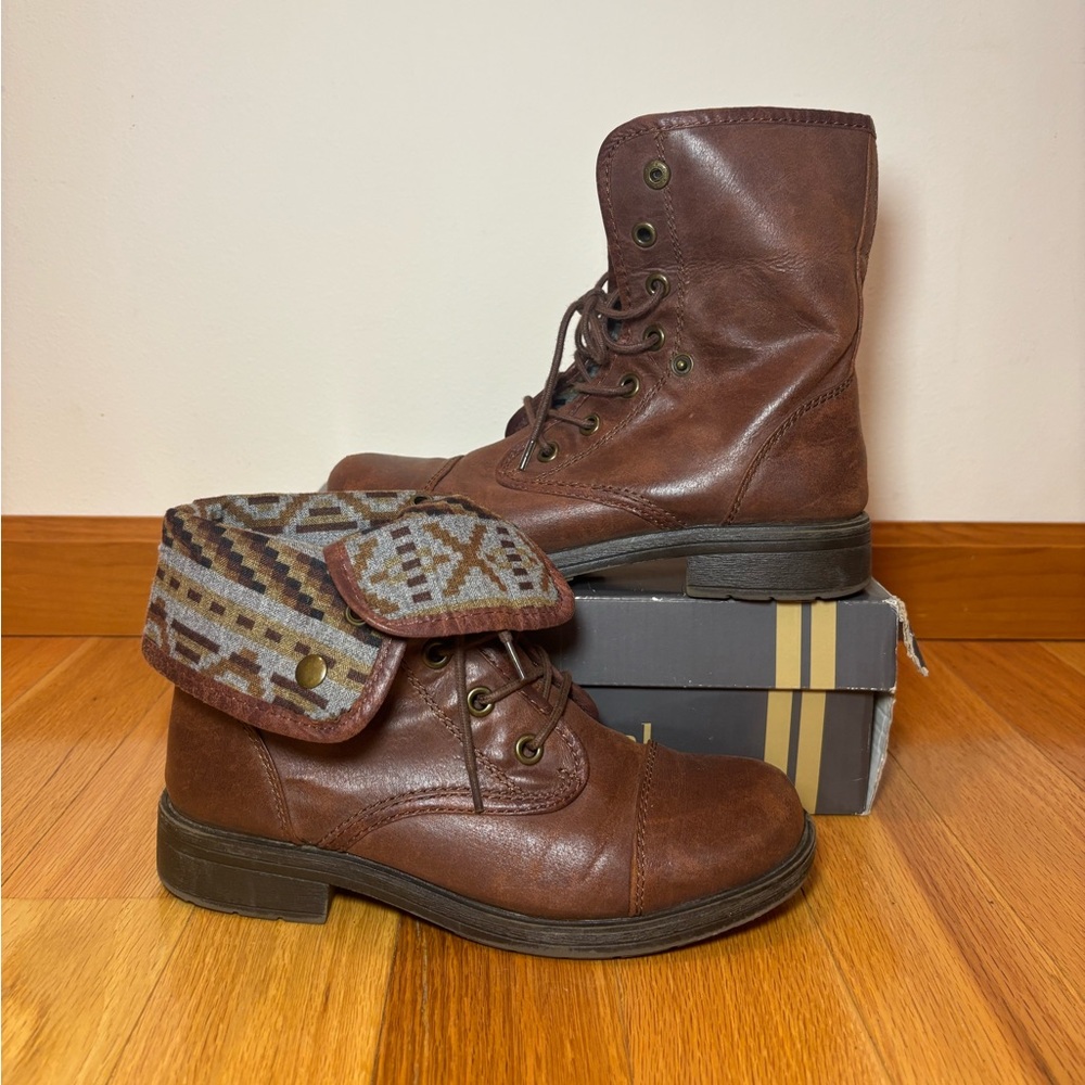 Women’s Brown Leather Boots